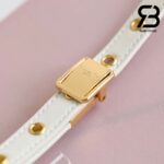 Túi Dior Caro Colle Noire Clutch With Trắng Latte Chain Calfskin Best Quality