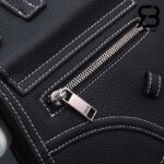 Túi Dior Essential Saddle Pouch Đen Calfskin 24CM Best Quality