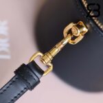 Túi Dior Small CD Signature Vanity Case Đen Calfskin Best Quality