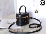 Túi Dior Small CD Signature Vanity Case Đen Calfskin Best Quality