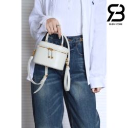 Túi Dior Small CD Signature Vanity Case Trắng Calfskin Best Quality