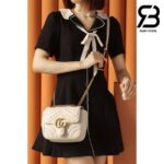 Túi Gucci GG Marmont Mini Shoulder Bag Trắng 18CM Best Quality