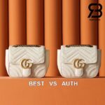 Túi Gucci GG Marmont Mini Shoulder Bag Trắng 18CM Best Quality