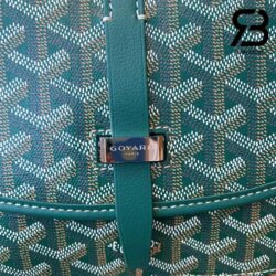 Túi Goyard Belvedere PM Màu Xanh Canvas 22CM Best Quality
