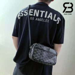 Túi Goyard Cap-Vert PM Bag Màu Đen Canvas Best Quality