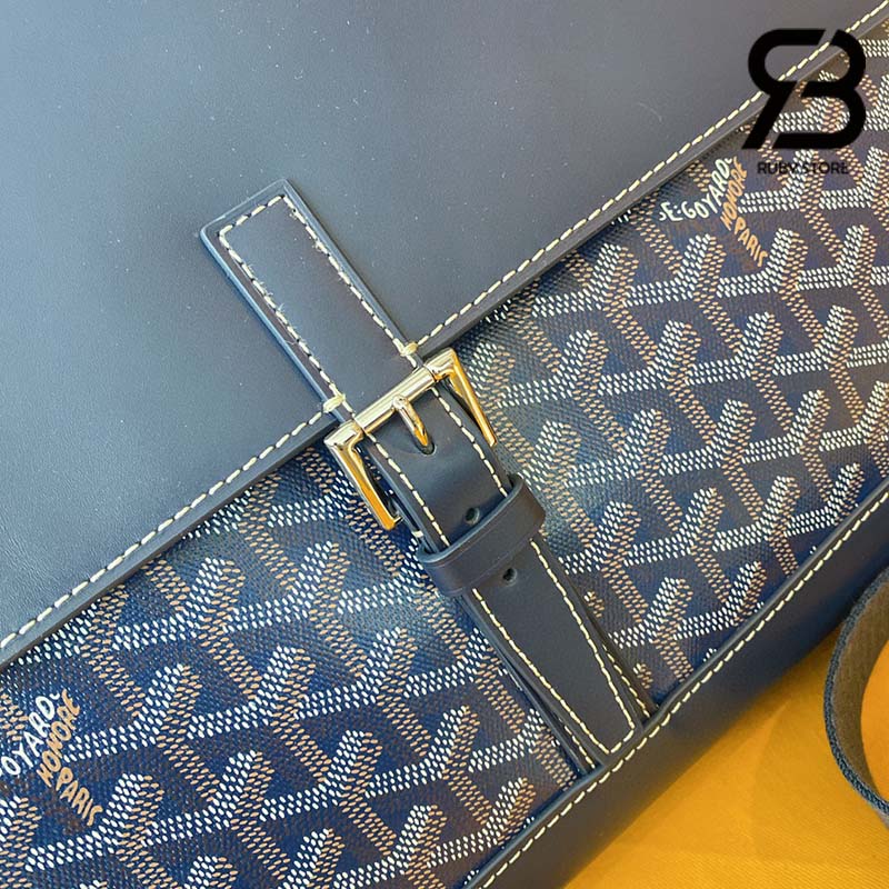 Túi Goyard Citadin PM Messenger Bag Màu Xanh Navy Canvas Best Quality