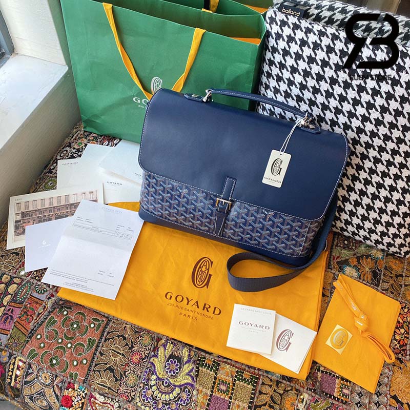 tui-goyard-citadin-pm-messenger-navy-blue-canvas-best-quality Túi Goyard Citadin PM Messenger Bag Màu Xanh Navy Canvas Best Quality