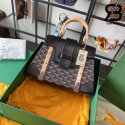 Túi Goyard Saigon PM Bag Màu Đen Canvas 28CM Best Quality