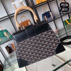 Túi Goyard Saigon PM Bag Màu Đen Canvas 28CM Best Quality