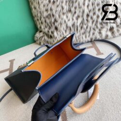 Túi Goyard Saigon PM Bag Màu Xanh Navy Calfskin 28CM Best Quality