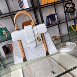 Túi Goyard Saigon PM Bag Màu Trắng Canvas 28CM Best Quality