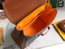 Túi Goyard Saigon Souple Mini Màu Đen Tan Canvas 20CM Best Quality
