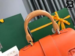 Túi Goyard Saigon Souple Mini Màu Cam Canvas 20CM Best Quality