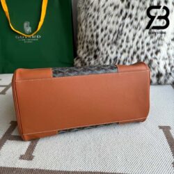 Túi Goyard Saigon Tote Bag Màu Đen Tan Canvas 34CM Best Quality