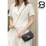 Túi Gucci Marmont Super Mini Bag Đen 16CM Best Quality