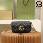 Túi Gucci Marmont Super Mini Bag Đen 16CM Best Quality