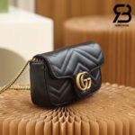Túi Gucci Marmont Super Mini Bag Đen 16CM Best Quality