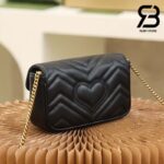 Túi Gucci Marmont Super Mini Bag Đen 16CM Best Quality