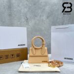 Túi Jacquemus Le Chiquito Noeud Quai Xoắn Beige 18CM Best Quality