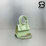 Túi Jacquemus Le Chiquito Noeud Quai Xoắn Mint 18CM Best Quality