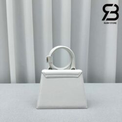 Túi Jacquemus Le Chiquito Noeud Quai Xoắn Trắng 18CM Best Quality