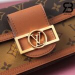 Túi LV Dauphine East West Monogram Nâu Best Quality