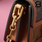 Túi LV Dauphine East West Monogram Nâu Best Quality