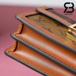 Túi LV Dauphine East West Monogram Nâu Best Quality