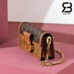 Túi LV Dauphine East West Monogram Nâu Best Quality