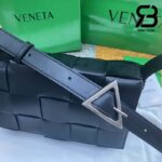 Túi Bottega Veneta Cassette Intreccio Bag Đen Parakeet Da Calfskin 23CM Best Quality