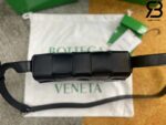 Túi Bottega Veneta Cassette Intreccio Bag Đen Parakeet Da Calfskin 23CM Best Quality
