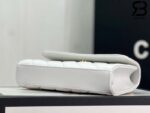 Túi Chanel 23B Flap Phone Holder With Chain Màu Trắng GHW 17CM Best Quality
