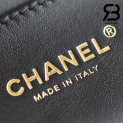 Túi Chanel 24C Adjustable Small Flap Bag Màu Đen Da Caviar GHW 22CM Best Quality