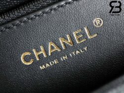 Túi Chanel Small Heart Crush Flap Bag Đen Caviar GHW Best Quality