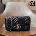 Túi Gucci GG Marmont Mini Bag Đen Leather 21CM Best Quality