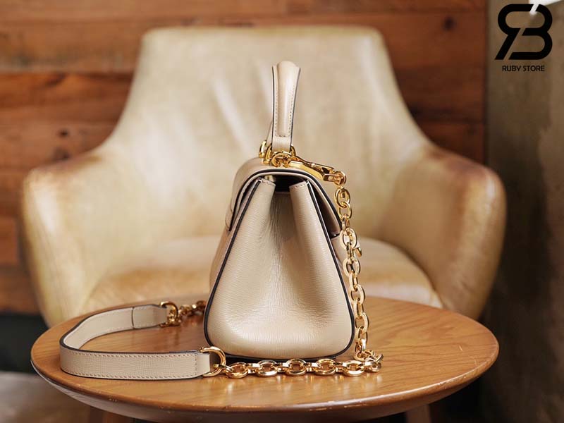 Túi Gucci Horsebit 1955 Mini Bag Beige Trắng Canvas 22CM Best Quality