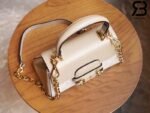 Túi Gucci Horsebit 1955 Mini Bag Beige Trắng Canvas 22CM Best Quality