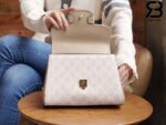 Túi Gucci Horsebit 1955 Mini Bag Beige Trắng Canvas 22CM Best Quality