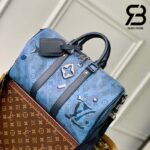 Túi LV Keepall Bandoulière 35 Monogram Aquagarden Best Quality
