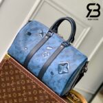 Túi LV Keepall Bandoulière 35 Monogram Aquagarden Best Quality
