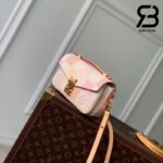 Túi LV Pochette Métis East West Rose Peach Autres Toiles Damier 21CM Best Quality