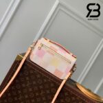 Túi LV Pochette Métis East West Rose Peach Autres Toiles Damier 21CM Best Quality