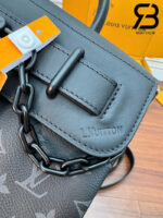 Túi LV Steamer PM Monogram Eclipse 25CM Best Quality