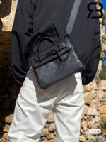 Túi LV Steamer PM Monogram Eclipse 25CM Best Quality