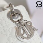 Túi Mini Lady Dior Bag Màu Trắng Latte Lambskin SHW 17CM Best Quality