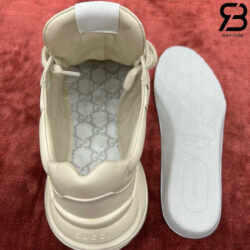 Giày Gucci Rhyton Tiger Yellow Màu Kem Hình Hổ Vàng