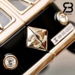 Túi Chanel 24 Cruise Mini Van Minaudiere White Gold Black Best Quality