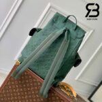 Ba Lô LV Christopher MM Backpack Màu Xanh Forest Taurillon Monogram 44CM Best Quality