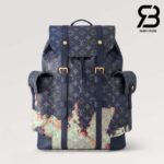 Ba Lô LV Christopher Backpack MM Monogram Bleach 44CM Best Quality