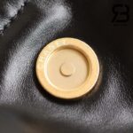 Túi Chanel 22 Small Shopping Handbag Đen & Trắng Da Bê Bóng 34CM Best Quality